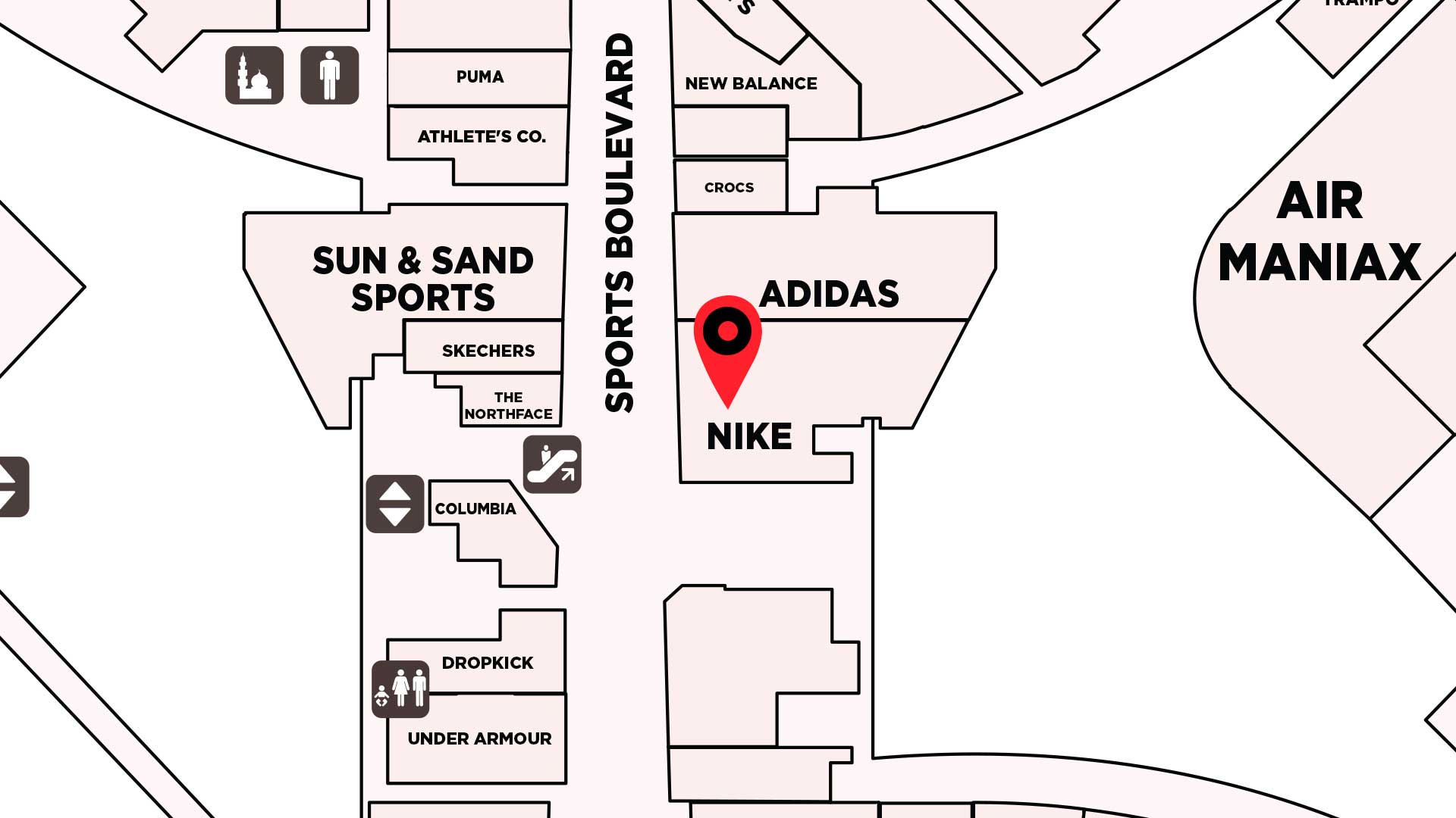 Nike - Map