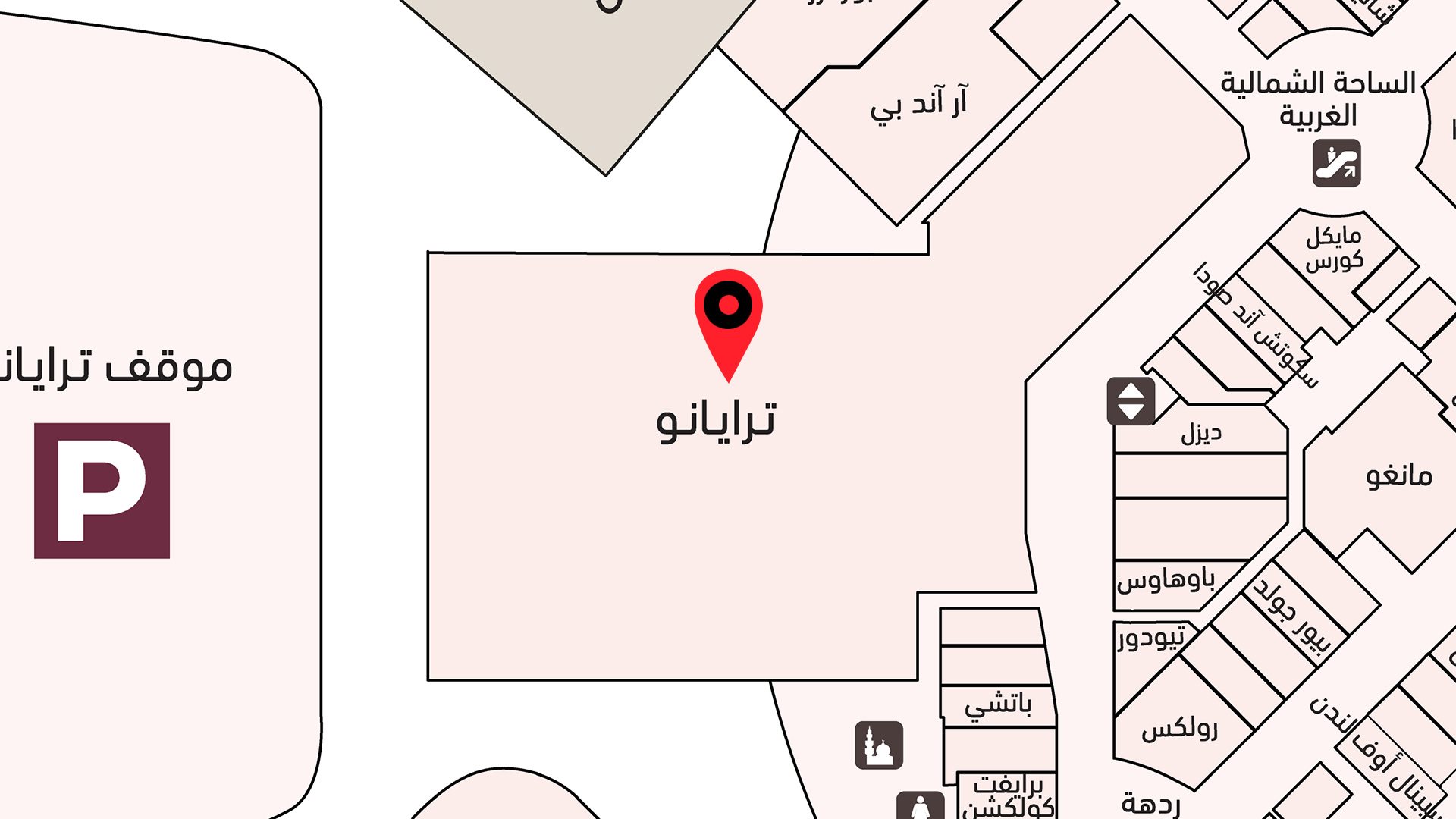 تريانو - Map