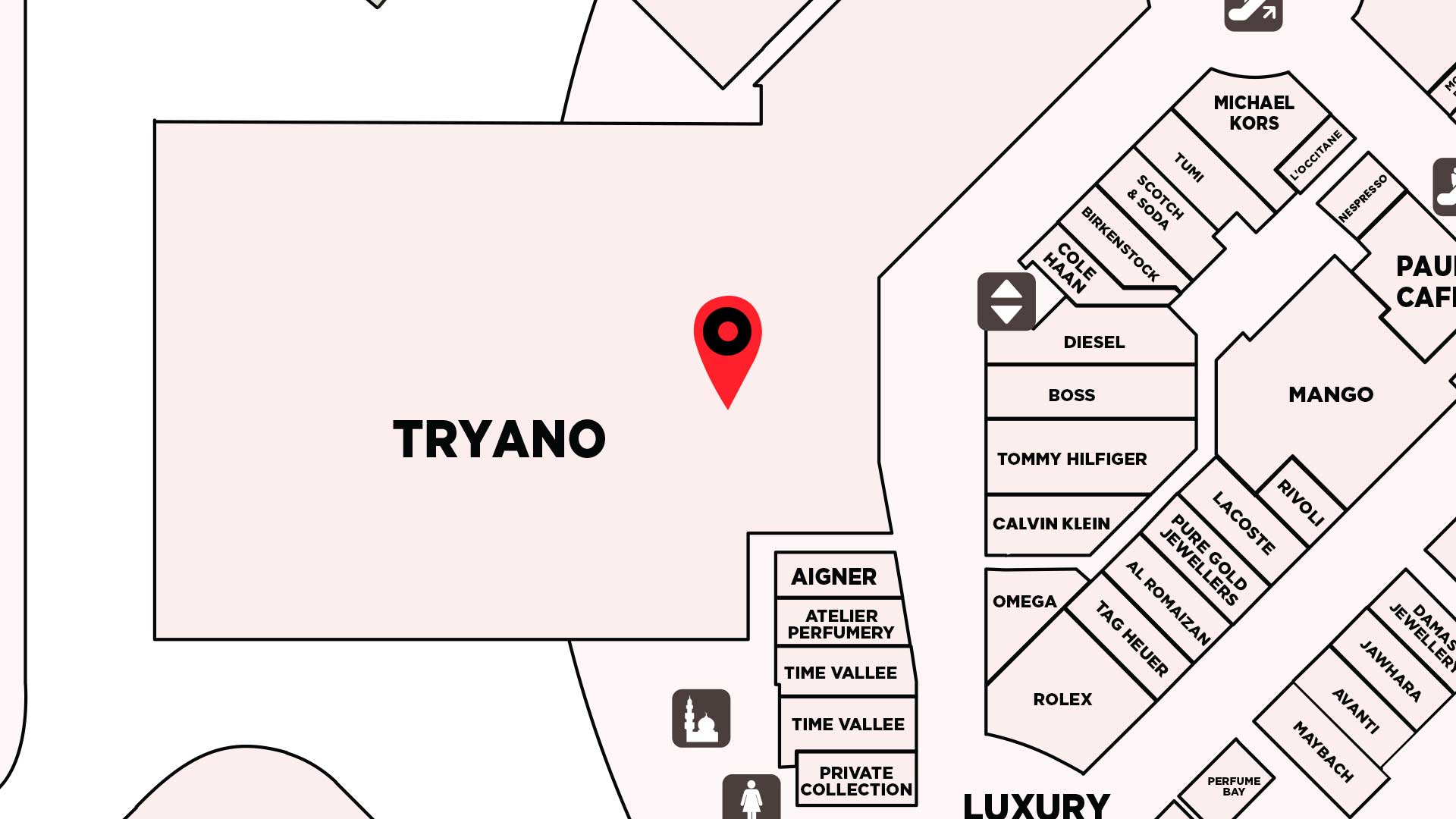 Tryano - Map